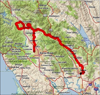 MS150 â€œWaves to Wineâ€ in Napa, CA